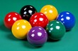 © Thanyarat - Image of billiard balls on a pool table, suitable for sports and leisure concepts