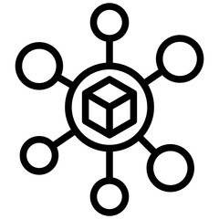 Poster - Distribution Channel Outline Icon