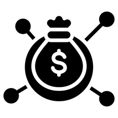 Poster - Channel Incentive Solid Black Icon