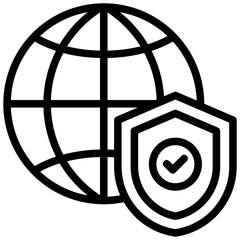 Poster - Customs Compliance Outline Icon