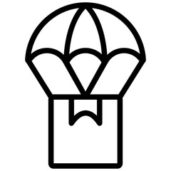 Poster - Dropshipping Outline Icon