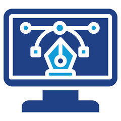 Poster - Graphic Design Dual Tone Icon