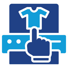 Poster - Print On Demand Product Dual Tone Icon
