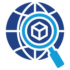 Poster - Sourcing Dual Tone Icon
