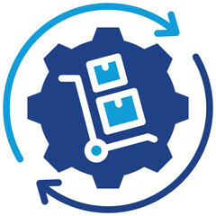 Poster - Procurement Automation Dual Tone Icon
