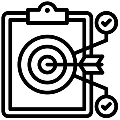 Poster - Project Goal Outline Icon
