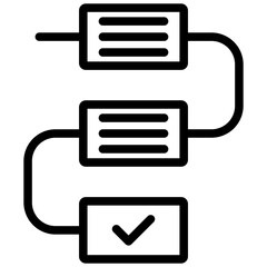 Poster - Project Milestone Outline Icon