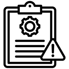 Poster - Project Risk Outline Icon