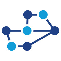 Poster - Critical Path Method Dual Tone Icon