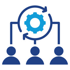 Poster - Project Team Dynamic Dual Tone Icon
