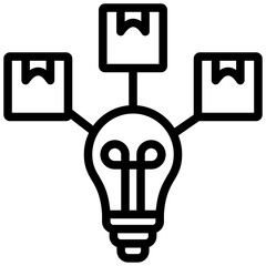 Poster - Sourcing Strategy Outline Icon