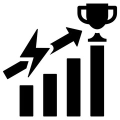 Poster - Competitive Pressure Solid Black Icon