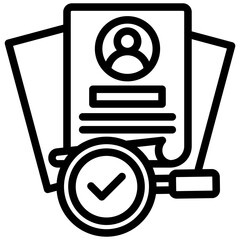 Poster - Recruitment Outline Icon