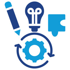 Poster - Kaizen Dual Tone Icon