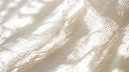 Abstract background with the shadows of a net on a white wall, in a light beige color, high resolution, highly detailed, sharp focus, studio photography.