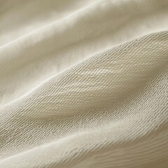 Sticker - Creamy textile fabric texture close-up