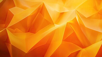 Poster - Abstract orange geometric texture, light background, design element