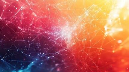 Abstract image of geometric technology digital background