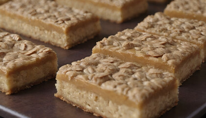 Wall Mural - batch of butterscotch oatmeal bars