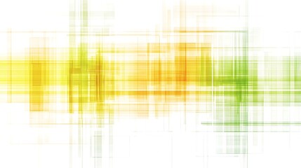 Poster - Colorful abstract grid design with interconnected rectangles lines