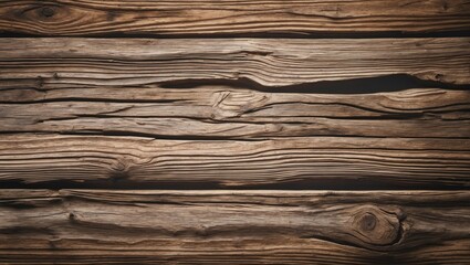 Poster - Textured wooden surface with natural grain patterns and rustic appearance ideal for backgrounds and design elements.