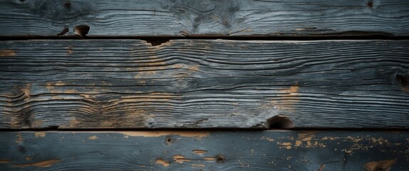 Poster - Textured dark wood background with visible grain, knots, and wear, featuring natural imperfections and rustic details.