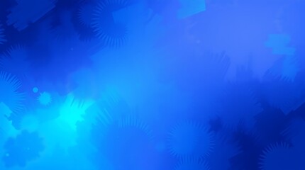 Poster - background with a bright blue color