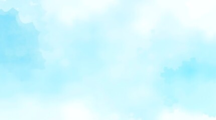 Poster - background with a bright blue color