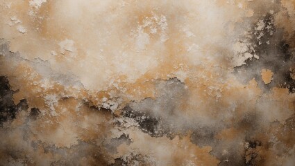 Poster - Beige abstract grunge texture with dark accents suitable for backgrounds and design projects showcasing a vintage or rustic feel