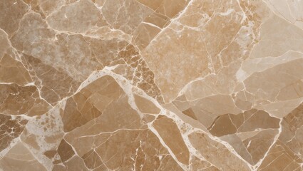 Poster - Beige marble texture with polished finish featuring intricate veining patterns ideal for elegant interior design applications.