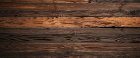 Poster - Rustic wooden texture background with varying tones and grain patterns suitable for design and decoration projects.