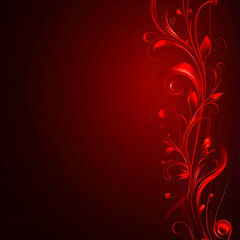 Poster - Elegant Red background