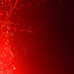 Poster - Elegant Red background