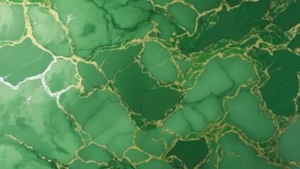 Poster - Lime punch green marble background with intricate patterns ideal for fashion and design projects. Elegant texture with a modern vibe.