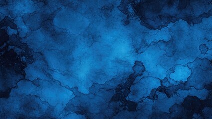 Fototapete - Abstract dark blue texture with fluid patterns and shades, suitable as a background or wallpaper design.