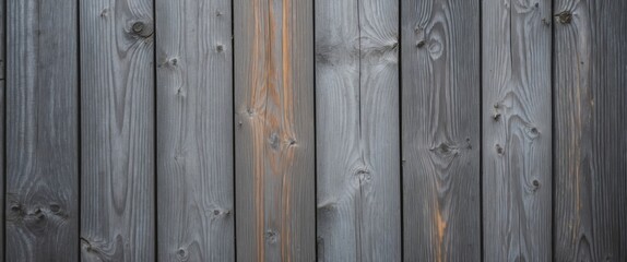 Poster - Gray wooden planks background with varying textures and patterns suitable for design and architecture applications