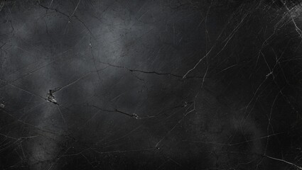 Poster - Dark grunge background with scratches and an old film effect, featuring a dusty and textured surface ideal for creating a haunting atmosphere.