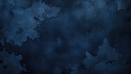 Poster - Abstract dark blue textured background with varying shades and patterns creating a moody atmosphere suitable for digital design projects.