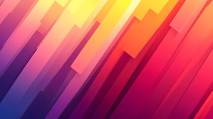 Poster - Colorful abstract background, vibrant gradient pattern with shades of pink, orange, and purple, ideal for creative projects.
