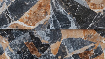 Poster - Textured Granite Marble Background with Rich Veining and Free Advertising Space for Product Placement or Creative Design Elements
