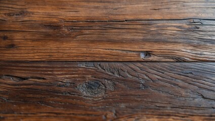 Aufkleber - Detailed Close-Up of Weathered Wooden Bench Surface Showcasing Natural Grain Patterns and Textures for Interior Design and Craft Projects