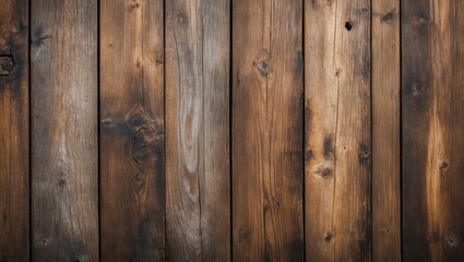 Aufkleber - Rich textured wooden boards background with warm earthy tones for rustic and natural design themes. Ideal for various creative projects.