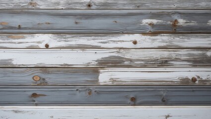 Poster - Gray and White Rustic Wood Wall Texture Ideal for Product Displays and Text Presentation in a Natural, Aesthetic Background