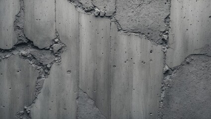 Poster - Reinforced Gray Concrete Texture Background Perfect for Industrial Design and Architecture Projects