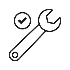 Fototapete - easy to disassemble icon vector element design template web
