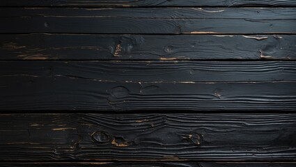 Poster - textured dark wood surface with deep grooves and occasional lighter accents suitable for backgrounds
