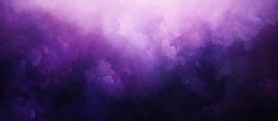 Leinwandbilder - Abstract dreamy purple and violet background with soft gradients and misty textures creating a serene and mystical atmosphere.