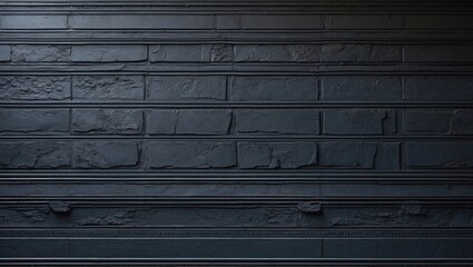 Poster - Textured dark wall background for modern interior design and creative projects