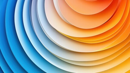 Poster - Gradient geometric shape background with dynamic circle abstract