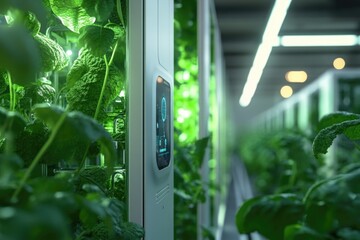 Aufkleber - A cozy room filled with many green plants